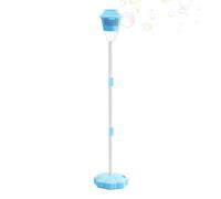 Garden Lamp with Bubble Torch - Outdoor Vertical Bubble Machine, Automatic Fan with Light, Removable Height Base, Weatherproof Party Decoration | Perfet