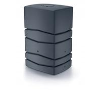 Garden Large Rectangular Plastic Water Butt Set Inc Connection kit 350 450 650 litres (450 Litres, Anthracite)