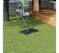 Garden Lawn Levelling Rake with Serrated Design