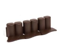 Garden Lawn Palisade Edging Border 3m with Mower Ramp Pins Resistant Flexible UK