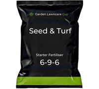 Garden Lawncare Guy Seed & Turf Lawn Feed - Pre-Seed & Pre Turf Fertiliser For New Grass 9.5Kg (380M2)