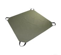 Garden Leaf Collection Tarpaulin With 4 Reinforced Handles Oxford 600D Waterproof Heavy Duty Garden Waste Bag Mat Sheet For Leaves Grass Clippings Yard Debris Collection Outdoor Storage Cover