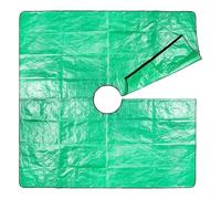 Garden Leaf Collector Shrub, Trimming Catcher, 78.7"x78.7" Easy Fastening Landscape Tarp with 4 Corner Buckles for Leaf Collection