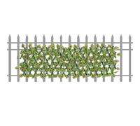 Garden Leaf Fence - Extendable Screen for Decoration | Privacy Protection and Decoration - for Adults Men Women Living Room Balcony Patio Back Area Outdoor