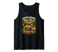 Garden Life Dirt is My Therapy - Funny Gardening Lover Gift Tank Top