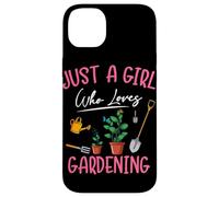 Garden Life Just a Girl Who Loves Gardening Gardener Case for iPhone 14 Plus