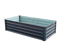 Garden Gear Metal Raised Garden Bed Anthracite Grey, Grey