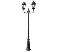 Garden Light Aluminium and Glass Lanterns Outdoor Lights Terrace Decor vidaXL