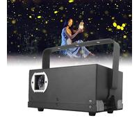 Garden Lights Projector, Dynamic Firefly Light with Control Panel, Waterproof Christmas Projection, Adjustable Speed Star Lighting for Outdoor Decor