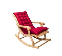 Garden Loun Chair Cush Foldable Non-Slip Headrest Thick Relaxat Cush for Balcony Terrace Indoor & Outdoor Use 120 x 50 x 12 cm