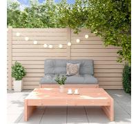 Garden lounge set Natural Douglas 2pc Solid Pinewood 120x95x69cm & coffee tbl