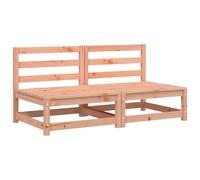 (natural pine, 2-seater) vidaXL Garden Lounge Set Outdoor Lounge Set Corner Sofa Couch Solid Pinewood