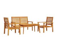 Garden Lounge Set with Cushions Outdoor Lounge Set Solid Wood Acacia vidaXL