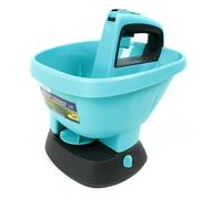 Garden Manual Electric Seeder Seed Dispenser Planter 2.7L Spreader Grass Battery