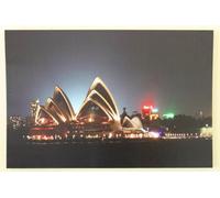 Garden Market Place Large Sydney Opera House Canvas Picture Print With Led Lights