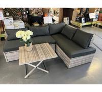 Garden Market Place Multi Layout Norfolk Rattan Weave Garden 6 Seater Lounge Or Dining Set Complete With Cushions