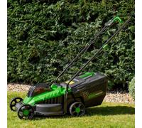 Garden Master 20V Cordless Lawn Mower - 32Cm Cutting Width - 4Ah Battery And Charger Included - 30L Grass Collection