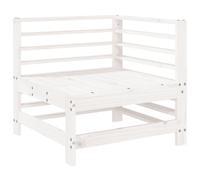(white pine, middle sofa) vidaXL Garden Middle Sofa Footrest Outdoor Sofa Coffee Table Solid Wood Pine