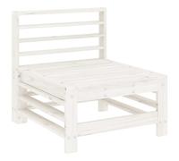 (natural douglas, middle sofa) vidaXL Garden Middle Sofa Footrest Outdoor Sofa Coffee Table Solid Wood Pine