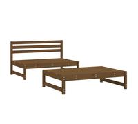 Garden Middle Sofa Footrest Outdoor Sofa Coffee Table Solid Wood Pine vidaXL