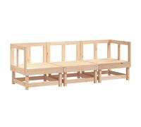 Garden Middle Sofa Footrest Outdoor Sofa Coffee Table Solid Wood Pine vidaXL