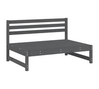 Garden Middle Sofa Footrest Outdoor Sofa Coffee Table Solid Wood Pine vidaXL