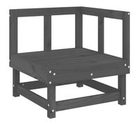 vidaXL Garden Middle Sofa Footrest Outdoor Coffee Table Solid Pine Wood
