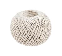 Garden Mile 100m Cotton String Roll Natural Twine Rope Perfect For Crafts, Parcels, Garden Twine Heavy Duty White Ball Of String For Home Indoor And Outdoor Use Cotton Rope