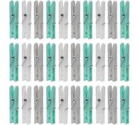 Garden Mile 108Pcs Clothes Pegs For Washing Line Soft Grip Plastic Clothes Pegs Extra Strong Laundry Clips for Outside Indoor Colored Clips for Laundry Snacks Closing Cards Hanging Kitchen Bathroom