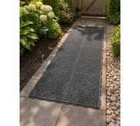 Garden Mile 10Pc Garden Deck Tiles - Grey