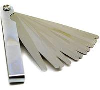 Garden Mile 13 Blade Stainless Steel Mm Feeler Gauge Hand Tool DIY Testing Equipment Automotive Clearance Checking Tool Car Vehicle