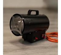 Garden Mile 15kW LPG Industrial Space Heater - 51,000 Btu/hr small portable gas heater indoor For Workshop, Garage, Office - Room Heaters For Home And Commercial Use Industrial Heater Blower