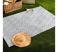 Garden Mile 180cm X 90cm Picnic Blanket Large Beach Mat W/Carry Handles Durable Foldable Picnic Blanket For Indoor And Outdoor Mat Compact And Lightweight Design For Beach Camping Hiking Festivals