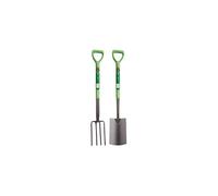 Garden Mile 2 Piece Garden Tools For Gardening Kit Digging Fork And