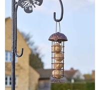 Garden Mile 26cm Acorn Bird Feeders Unique Design And Durable Fat Ball Feeder Metal Mesh Fat Ball Feeders Hanging Perfect For Garden Patio Outdoors Suet Block Feeder Wildlife Feeding Station