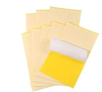 Garden Mile 8pc Fruit Fly Traps Sticky Catcher Indoor And Outdoor Insects Trap Control Paper Non-toxic Waterproof Fly Catcher Indoor Traps For Home Use