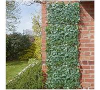 Garden Mile 2x Artificial Trellis Leaf Creeping Climber Faux Living Wall Leaf Screening, Expandable Fence Privacy Screen for Balcony Patio Outdoor,Decorative Faux Ivy Fence 60x40cm