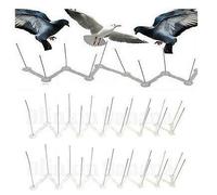 Garden Mile 3 x Packs of Wall & Fence Spike Pack 1M Outdoor Garden Protective Bird Intruder Repellent Shed Spikes Security Safety Weather Resistant Pest Control