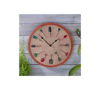 Garden Mile 30cm Garden Tools Design Wall Clock Outdoor Clocks for
