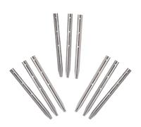 Garden Mile 30cm Metal Lawn Edging Stakes - Galvanised Metal Garden Edging Border Stakes - Landscape Edging Stake - DIY Edging for Raised Flowerbeds, Pathway, Patio, Landscaping (9pc)