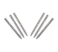 Garden Mile 30cm Metal Lawn Edging Stakes - Galvanised Metal Garden Edging Border Stakes - Landscape Edging Stake - DIY Edging for Raised Flowerbeds, Pathway, Patio, landscaping (6pc)