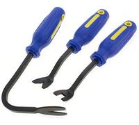 Garden Mile 3Pc Car Door Trim Remover Set Car Door Interior Upholstery Panel Trim Fastening Clip Remover Set Hand Tool Vehicle DIY