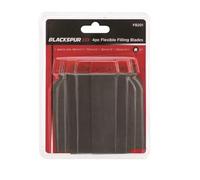 Garden Mile 4 Flexible Filling Scrapers - Carbon Steel Putty Knives 45mm+70mm+90mm+110mm, Plastering and Decorating Tools