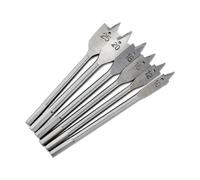 Garden Mile 6-Piece Drill Bit Set - Carbon Steel Flat Wood Drill Bit
