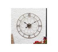 Garden Mile 60cm Roman Numerals Skelton Clock Indoor/Outdoors Large