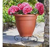 Garden Mile Metal Plant Stand, Planter Support Rack Planter Holder Heavy Duty, Rust Proof Potted Plant Flower Pot Stand for Indoor Outdoor Garden Patio