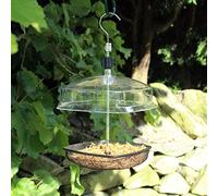 Garden Mile® Bird Feed Seed Hanging Nut Seeds Bird Feeder Suet Fat Balls Outdoor Garden Patio Perfect For Garden Wild Birds Wildlife Food (Hanging Mealworm Canopy Bird Feeder)