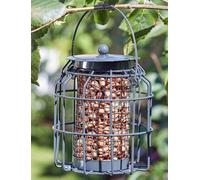 Garden Mile Bird Feeder, Squirrel Proof Cage, Ideal for Wild Bird nuts Outdoor Garden Bird Squirrel Guard Feeder Hanging Wildlife (Smaller Bird Feeder for Peanuts)