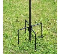Garden Mile Bird Feeder Stabiliser Stand 4 Prong Outdoor Garden Use Feeding Station Stabilizer Base Feet Spikes Ground Stabliser Stand