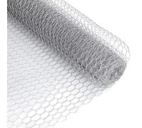 Garden Mile Chicken Wire, 5M Chicken Wire Mesh Roll, Chicken Wire Mesh for Pet Rabbit Chicken Fencing Heavy Duty Hexagonal Wire Mesh Fencing to Protect Gardening Plants Vegetables Flowers